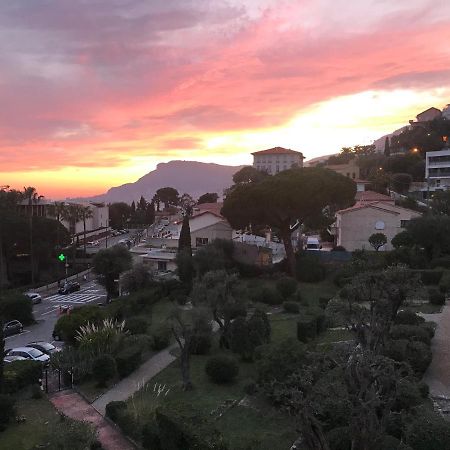 Charmant 2 Pieces Vue Sur Mer Et Monte-Carlo A Roquebrune Cap Martin Kültér fotó